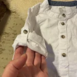 Thumbnail for Blouse « sur chemise ou chemise » 9-12 mois bébé unisexe