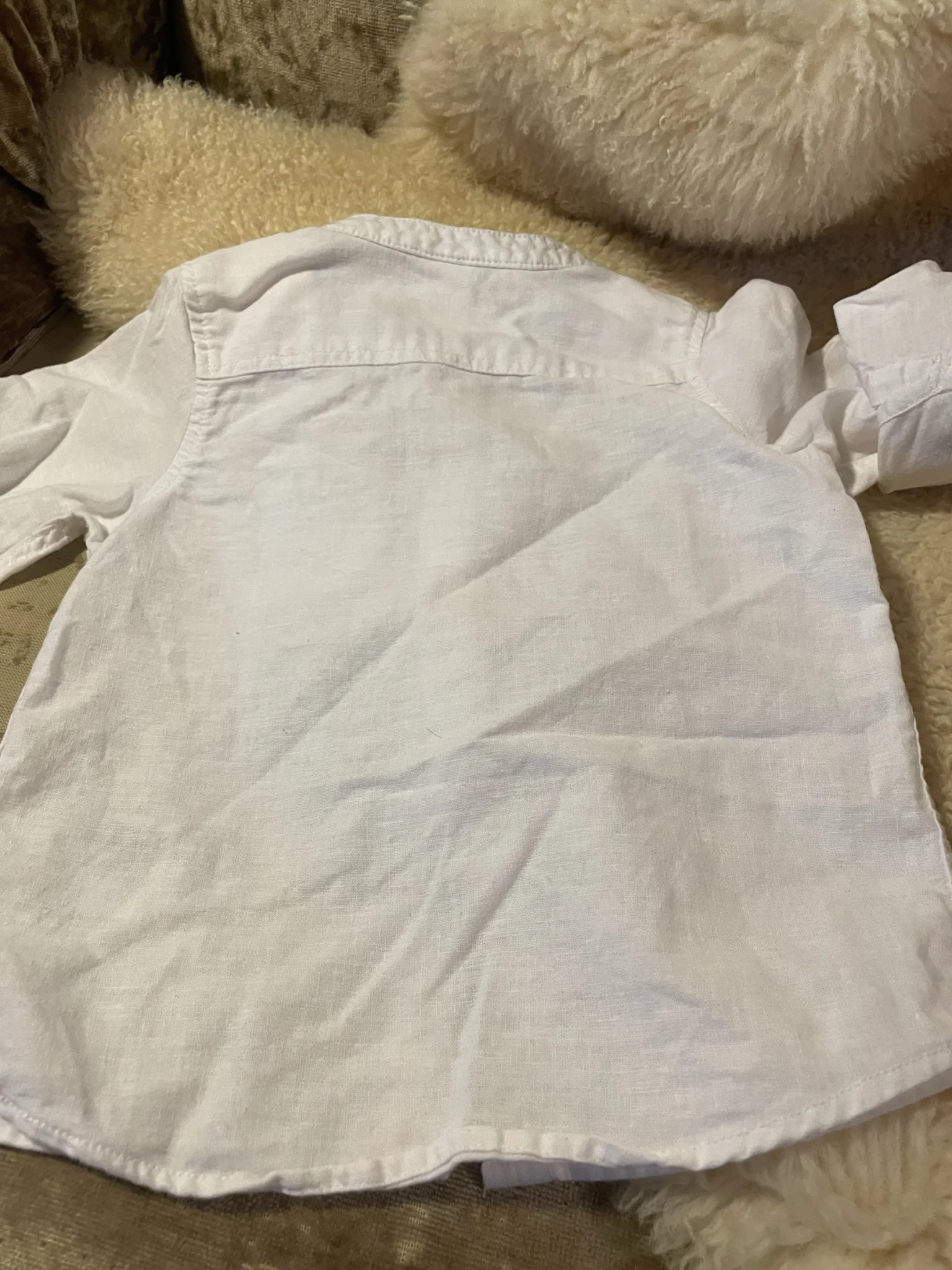 Image for Blouse « sur chemise ou chemise » 9-12 mois bébé unisexe