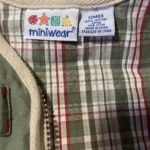 Thumbnail for Lightweight sleeveless coat for 12-month-olds