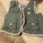 Thumbnail for Lightweight sleeveless coat for 12-month-olds