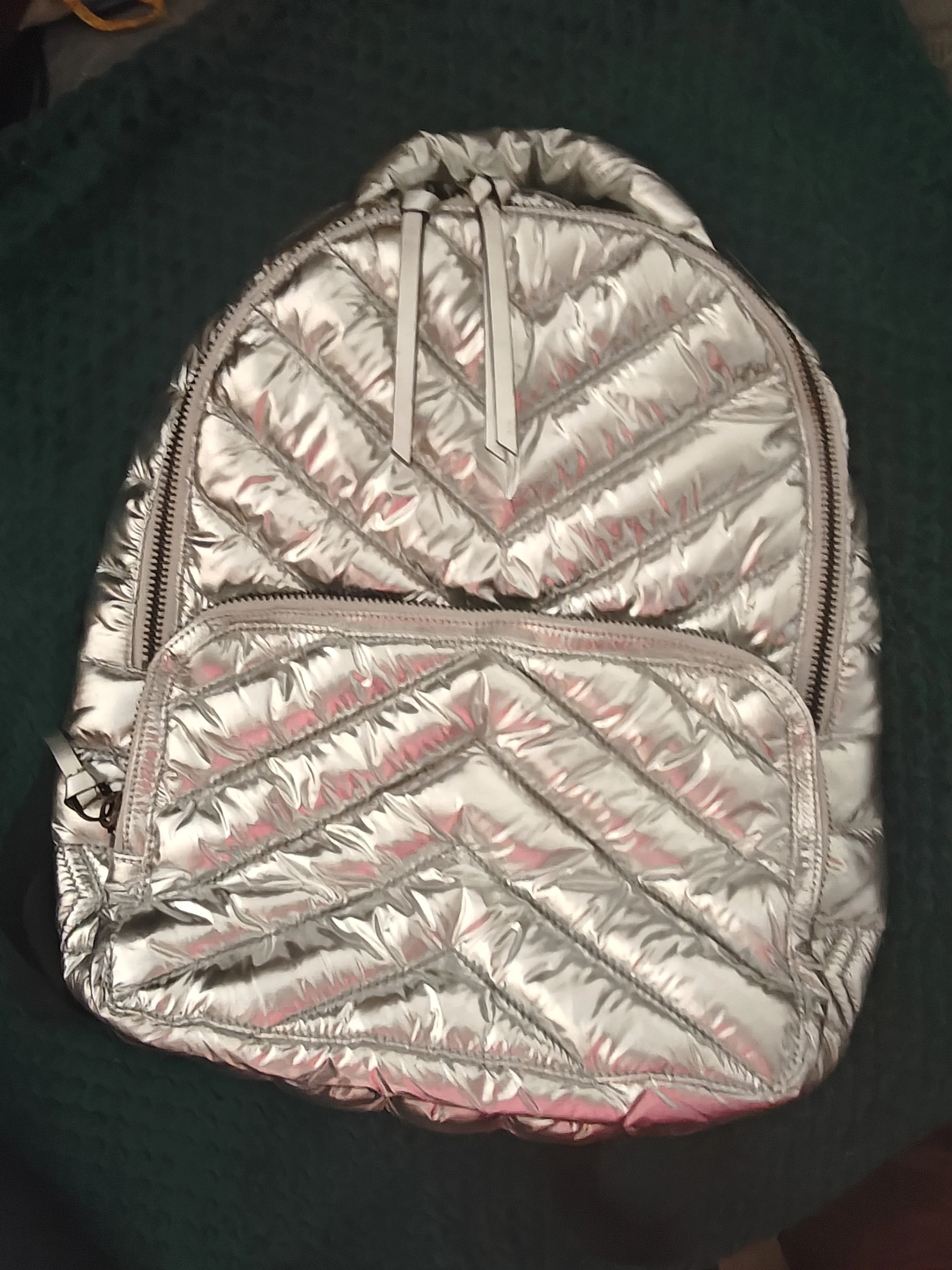 Sac à dos Mackage argenté Mackage seconde main