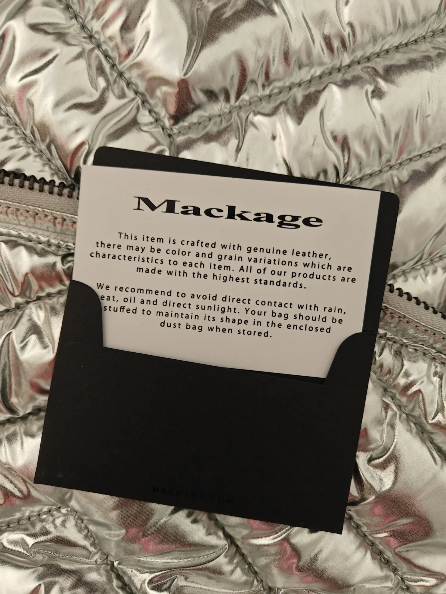 Image for Sac à dos Mackage argenté