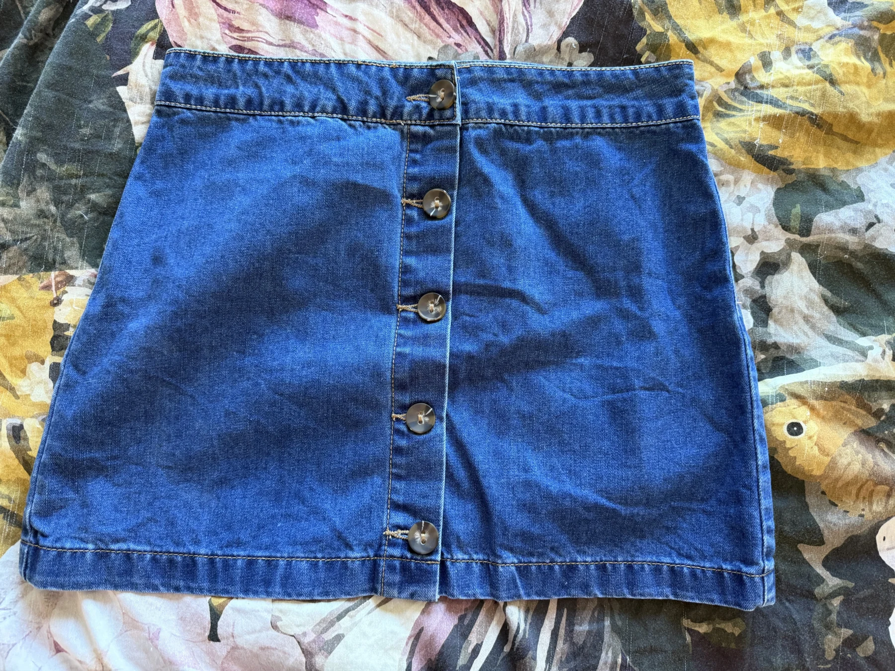 Forever 21 Wide-Leg Denim Skirt Forever XXI seconde main