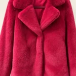 Featured thumbnail for VOLCOM x GEORGIA MAY JAGGER | 2018 capsule collection | Fuchsia coat, size XS 💗