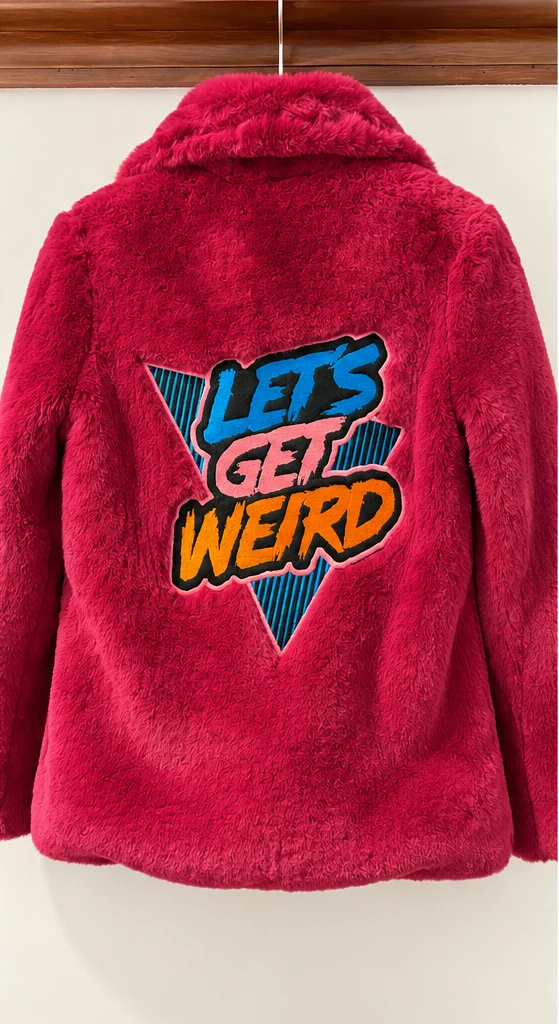 Image for VOLCOM x GEORGIA MAY JAGGER | 2018 capsule collection | Fuchsia coat, size XS 💗