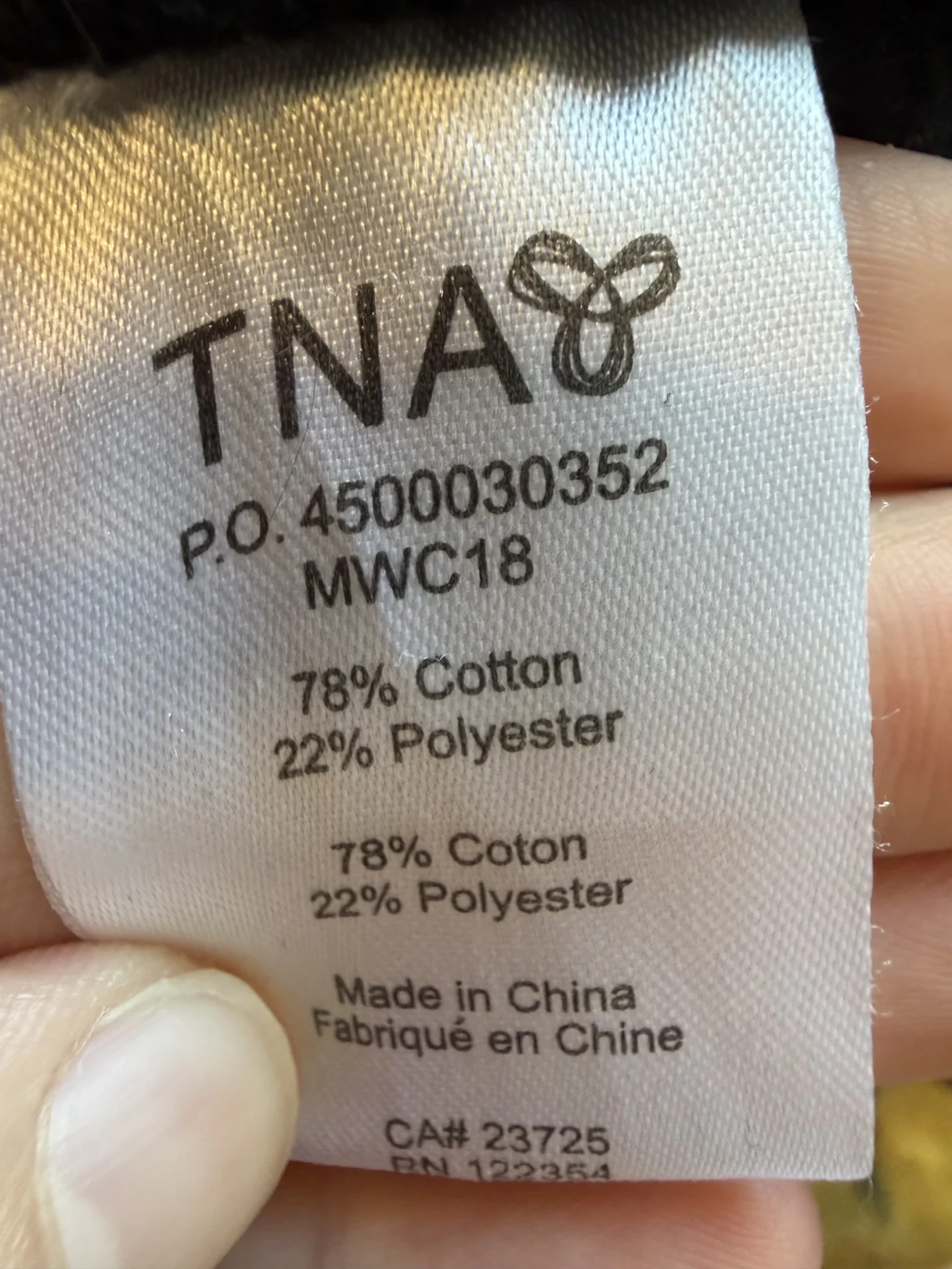 Image for TNA BALTIC hoodie, size medium