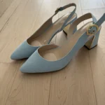 Featured thumbnail for New pale blue high-heeled shoes by Jones New York
