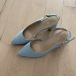 Thumbnail for New pale blue high-heeled shoes by Jones New York