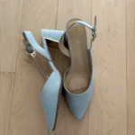 Thumbnail for New pale blue high-heeled shoes by Jones New York