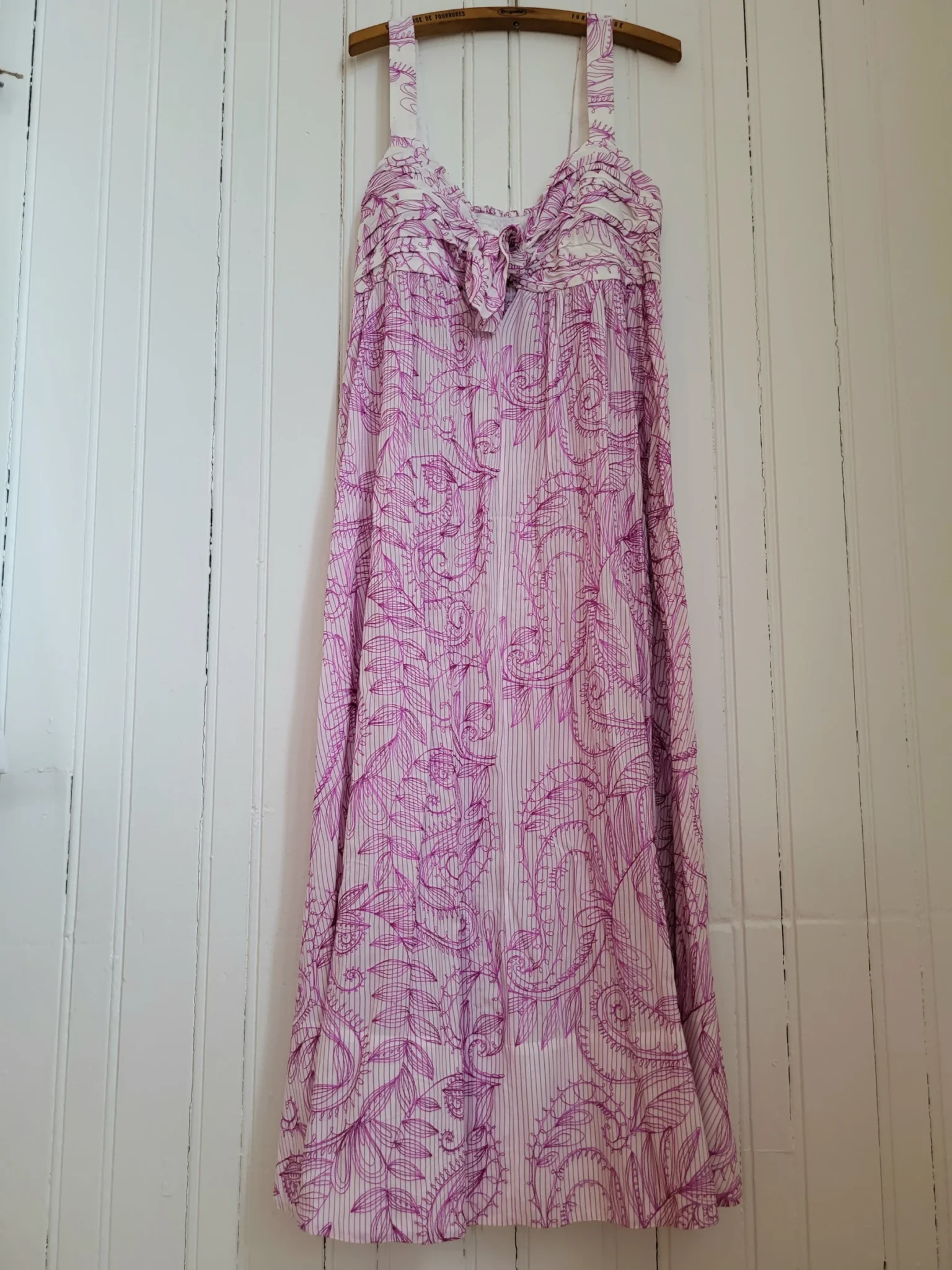 Image for Robe Lilly Pulitzer Sabrinah Rose mauve et blanche taille 12