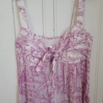Thumbnail for Robe Lilly Pulitzer Sabrinah Rose mauve et blanche taille 12