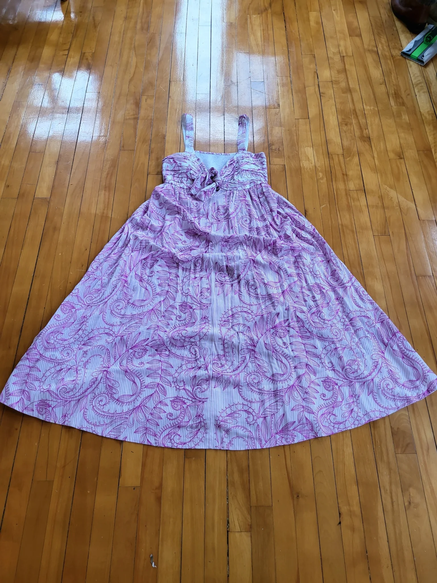 Image for Robe Lilly Pulitzer Sabrinah Rose mauve et blanche taille 12