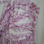 Thumbnail for Robe Lilly Pulitzer Sabrinah Rose mauve et blanche taille 12