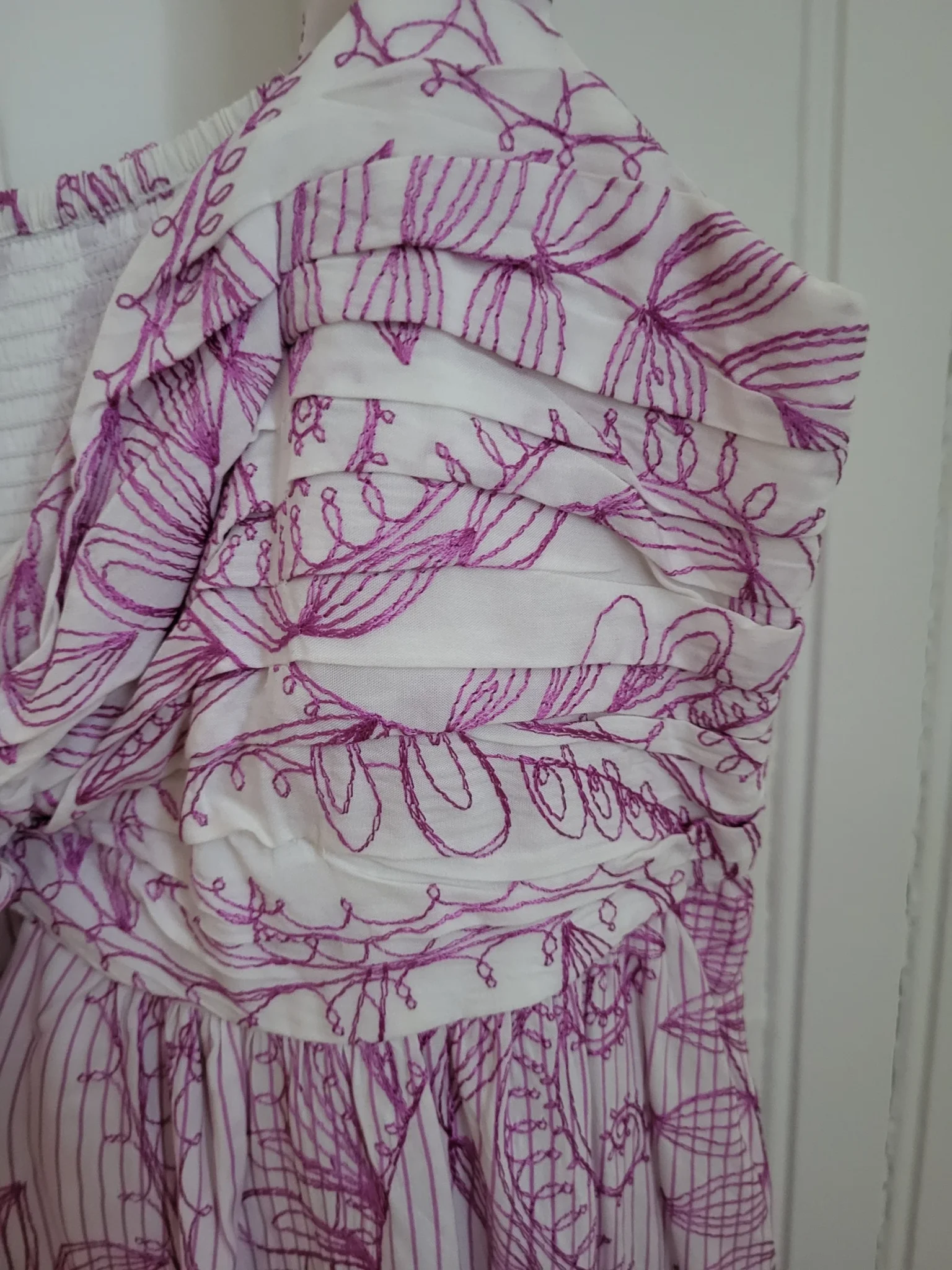 Image for Robe Lilly Pulitzer Sabrinah Rose mauve et blanche taille 12