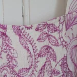 Thumbnail for Robe Lilly Pulitzer Sabrinah Rose mauve et blanche taille 12