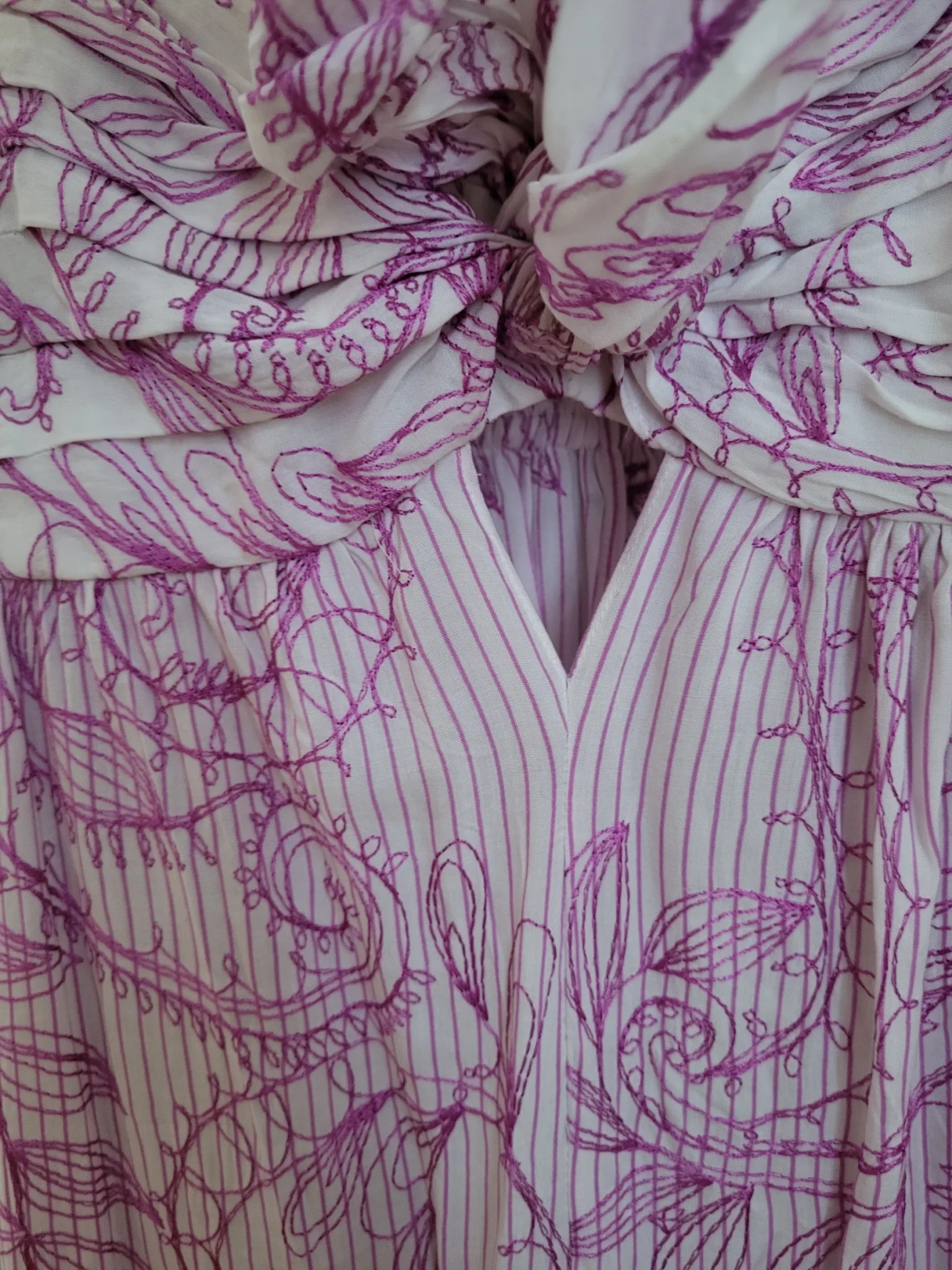 Image for Robe Lilly Pulitzer Sabrinah Rose mauve et blanche taille 12
