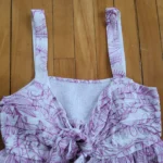 Thumbnail for Robe Lilly Pulitzer Sabrinah Rose mauve et blanche taille 12
