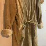 Featured thumbnail for Hidepark vintage long coat in genuine suede leather – Boho / Penny Lane style (Large)