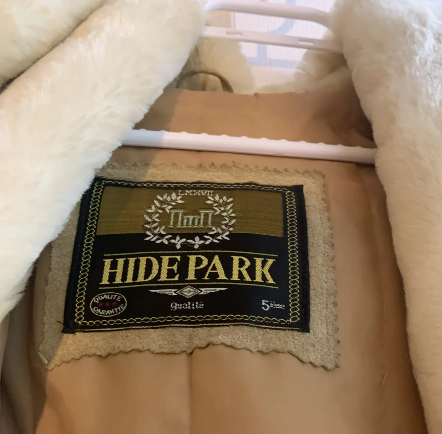 Image for Hidepark vintage long coat in genuine suede leather – Boho / Penny Lane style (Large)