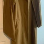 Featured thumbnail for Manteau écharpe/cape vintage en laine Thunder Bay – Style unique (Taille L)