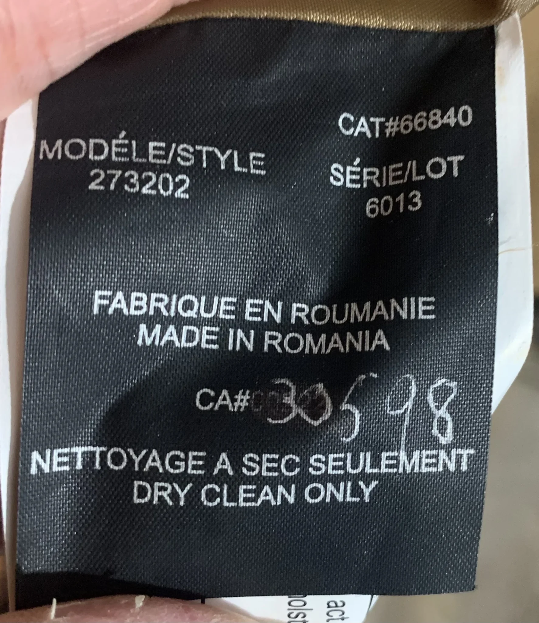 Image for Manteau écharpe/cape vintage en laine Thunder Bay – Style unique (Taille L)