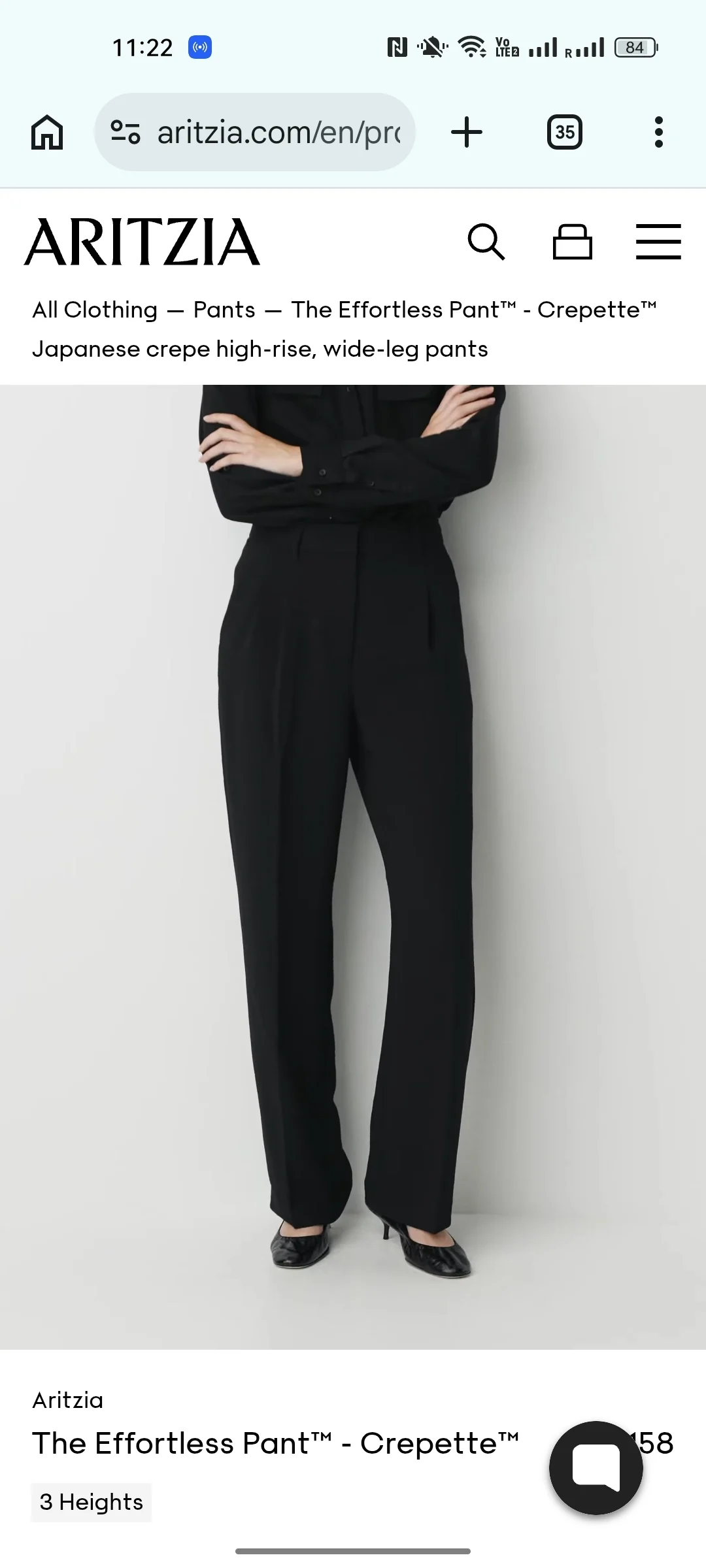 Aritzia Trousers – the Effortless Pant Aritzia seconde main