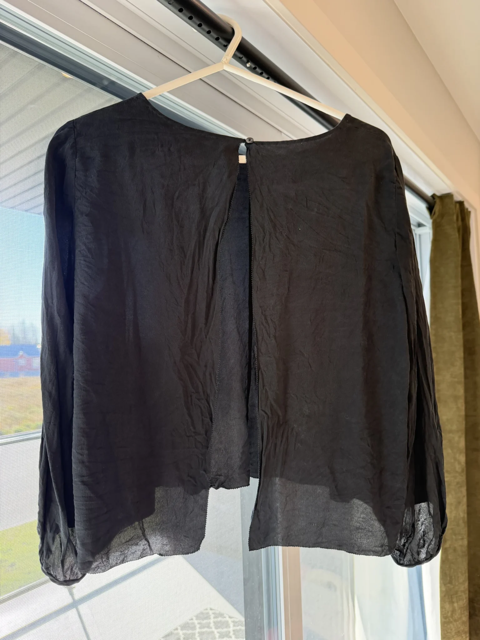 Image for Wilfred open-back jumper, 100% SILK