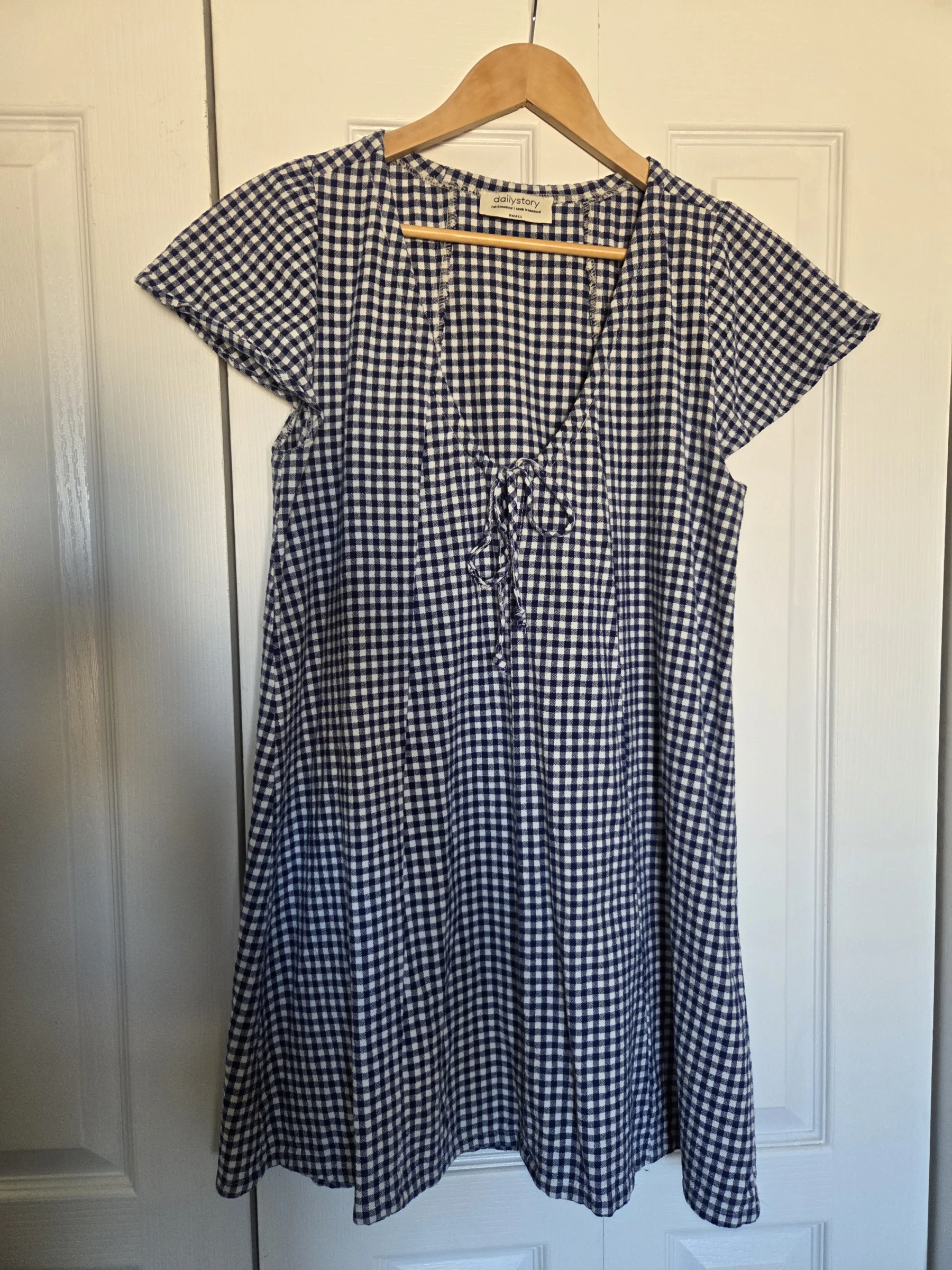 Robe Vichy modèle Alix coton bio Daily Story seconde main