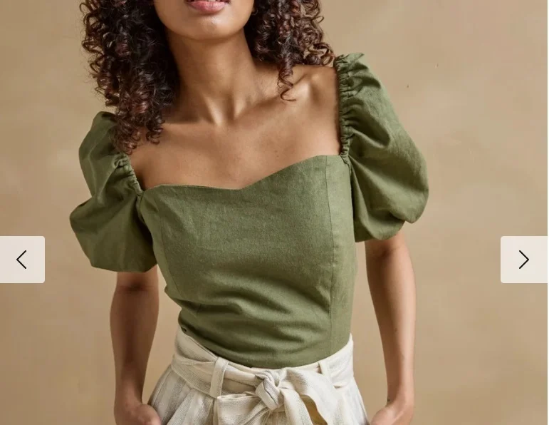 Top manches bouffantes Aurore *neuf* Marigold seconde main