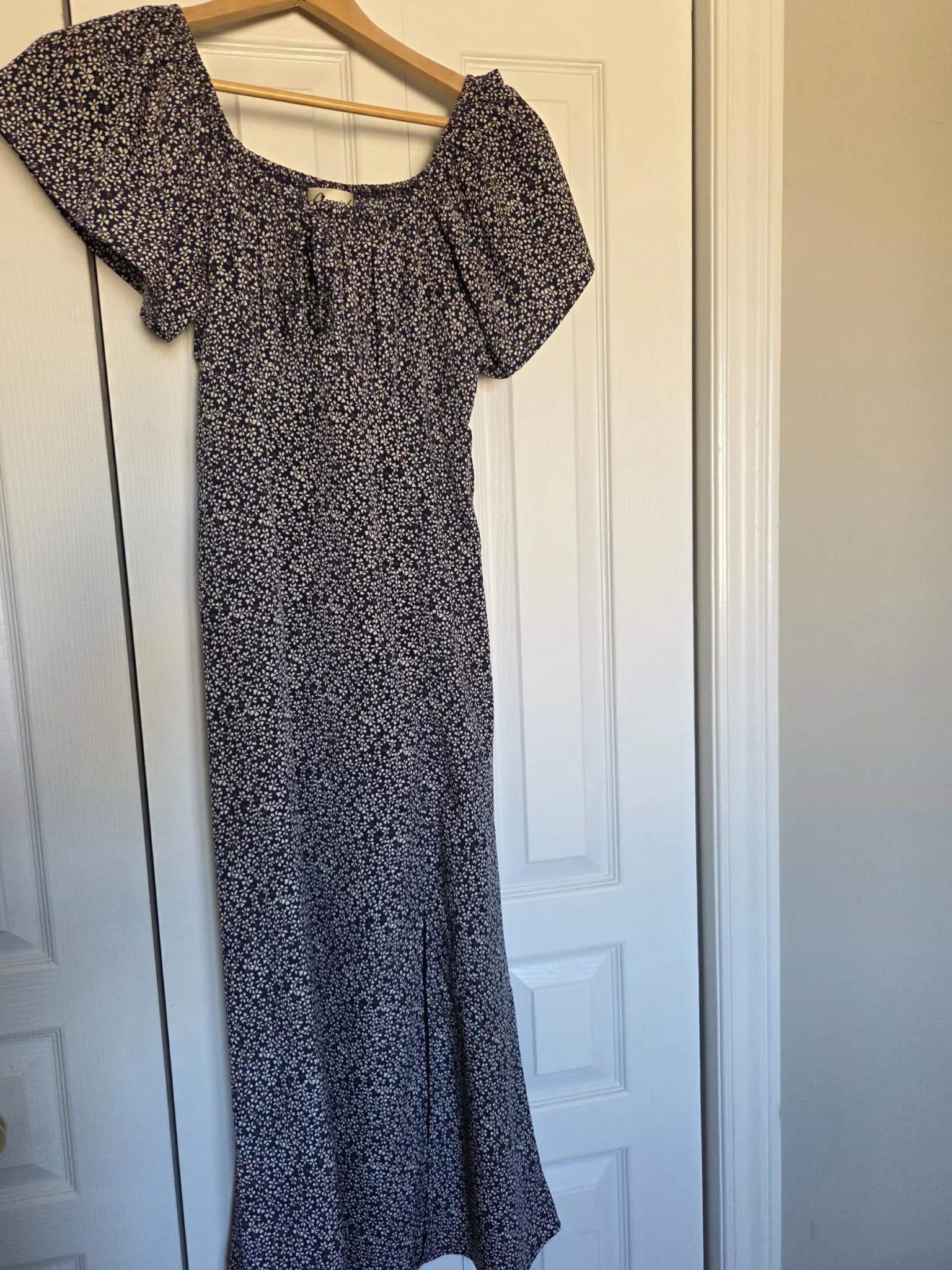 Featured image for Robe fleurie taille empire