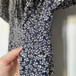 Thumbnail for Robe fleurie taille empire