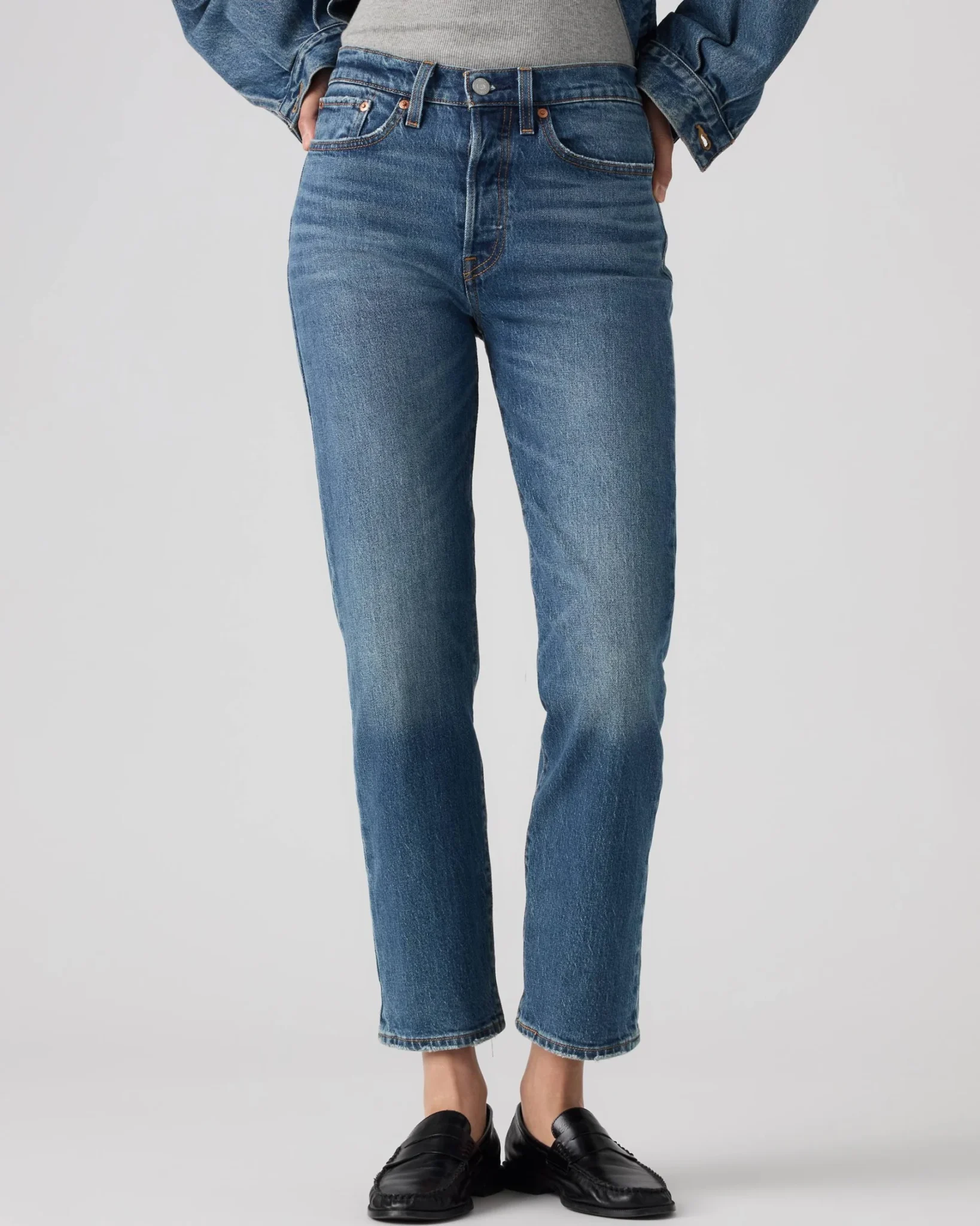 Image for Jean Levi’s Wedgie taille 26 bleu femme