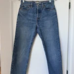 Thumbnail for Jean Levi’s Wedgie taille 26 bleu femme