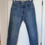 Thumbnail for Jean Levi’s Wedgie taille 26 bleu femme