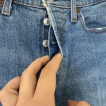 Thumbnail for Jean Levi’s Wedgie taille 26 bleu femme