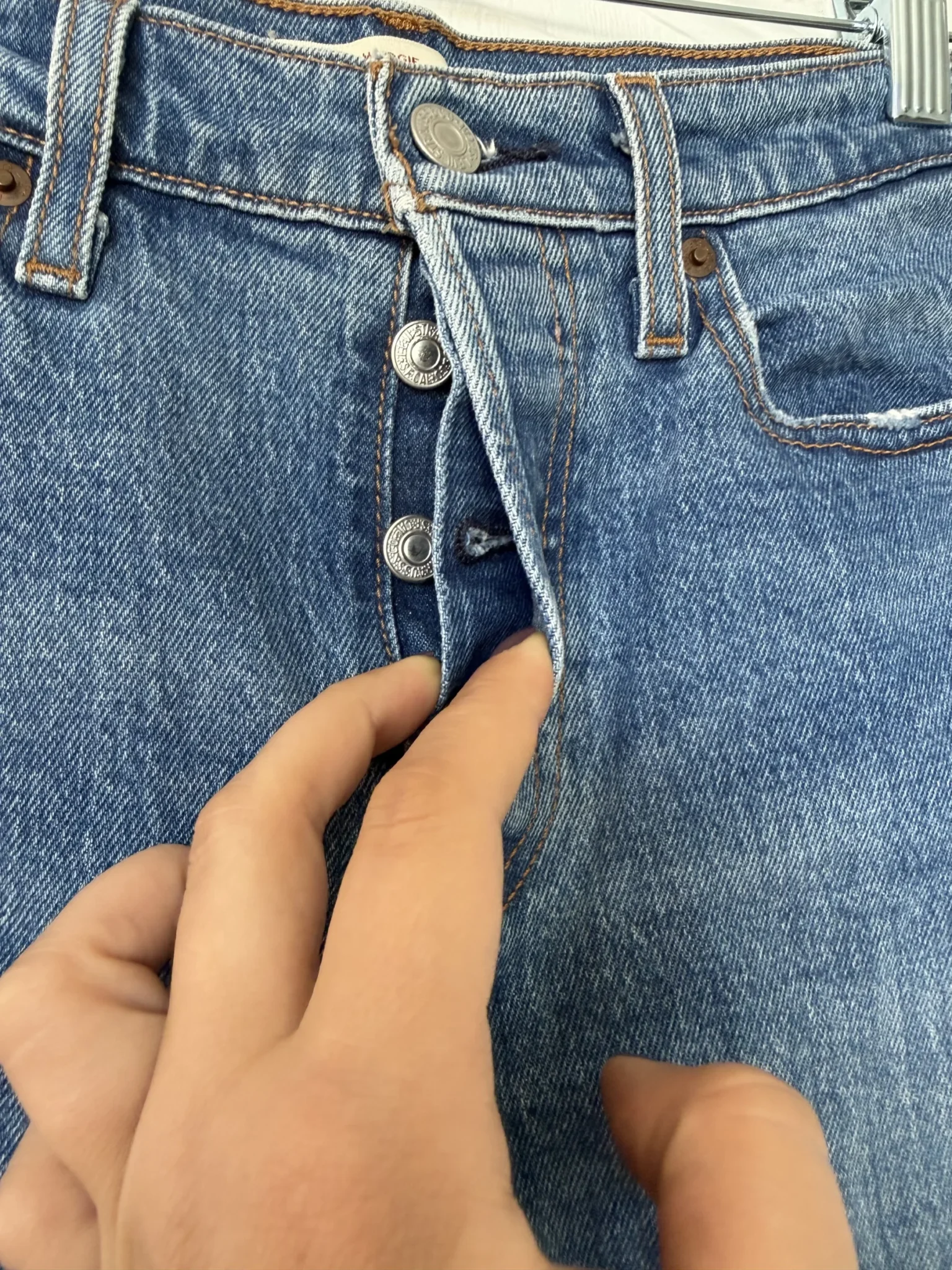 Image for Jean Levi’s Wedgie taille 26 bleu femme