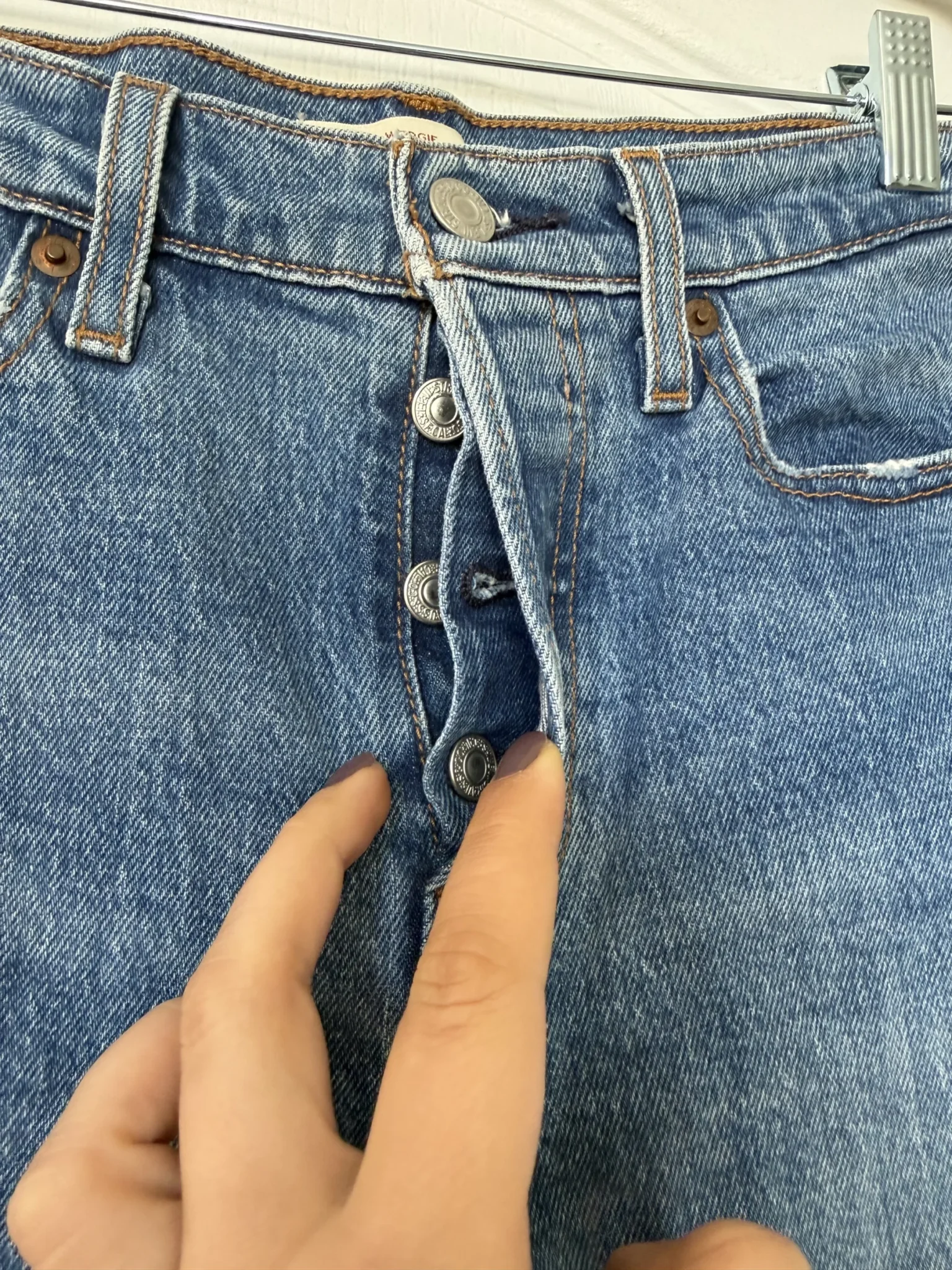 Image for Jean Levi’s Wedgie taille 26 bleu femme