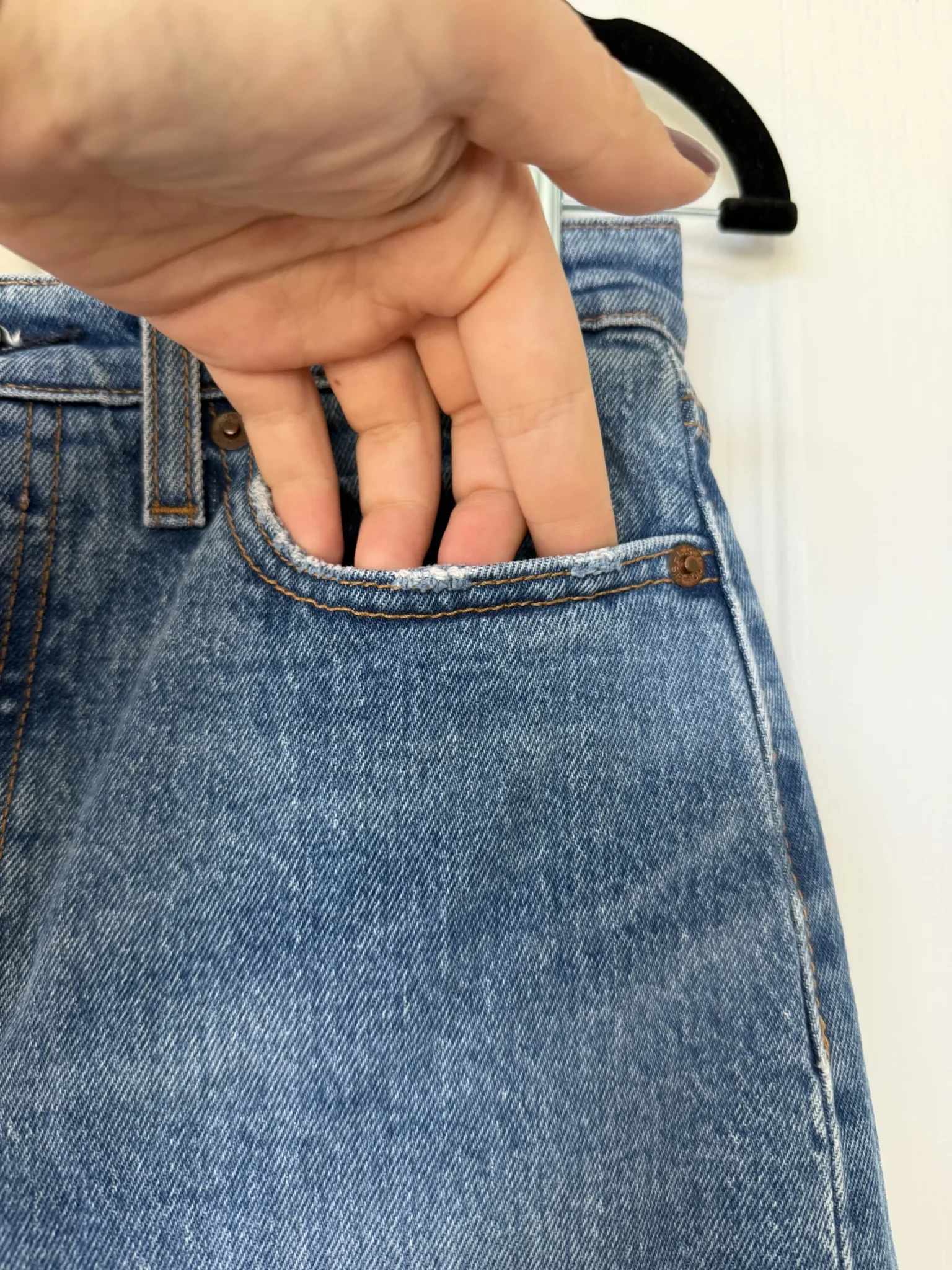 Image for Jean Levi’s Wedgie taille 26 bleu femme