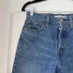 Thumbnail for Jean Levi’s Wedgie taille 26 bleu femme