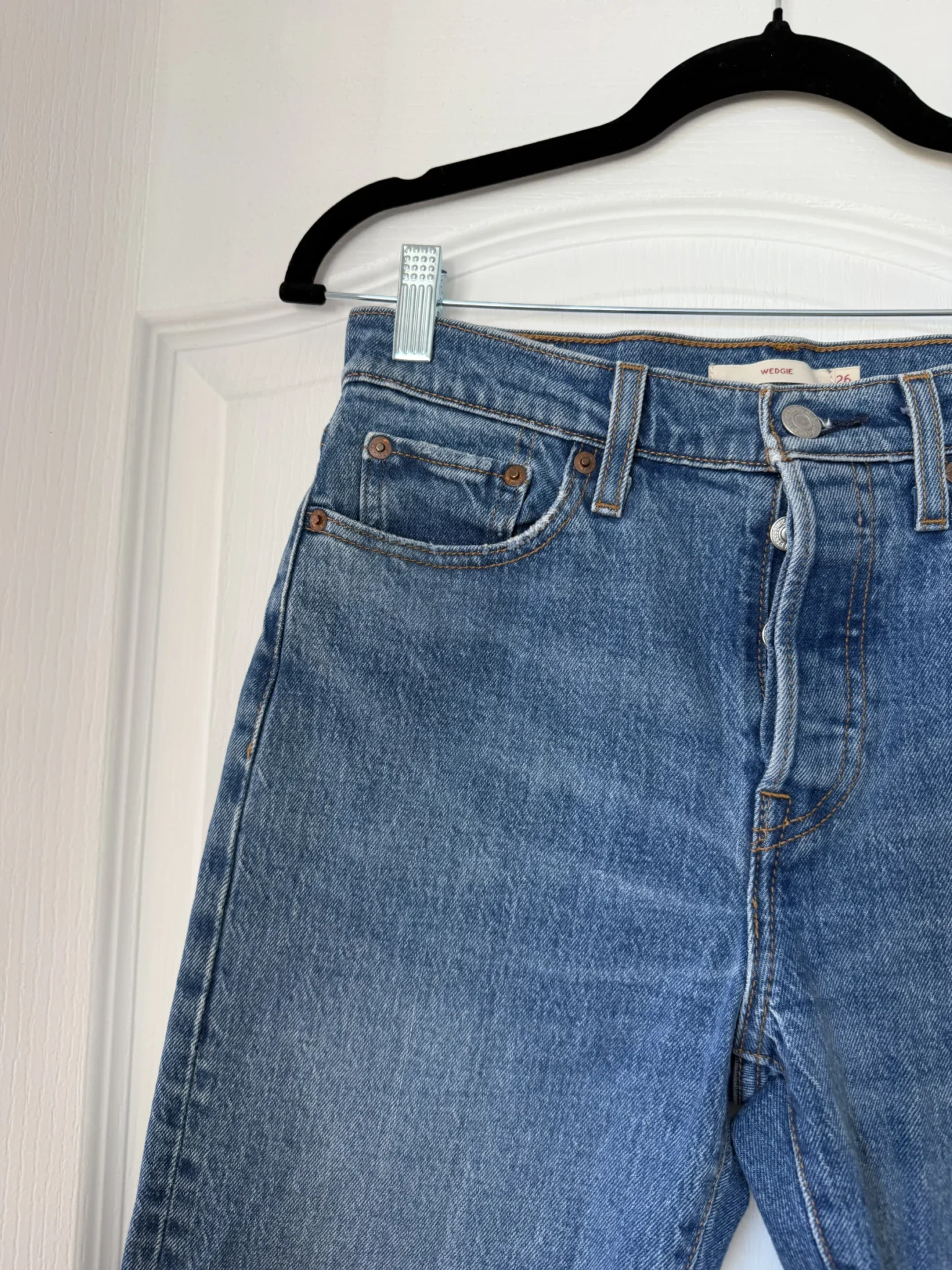 Image for Jean Levi’s Wedgie taille 26 bleu femme