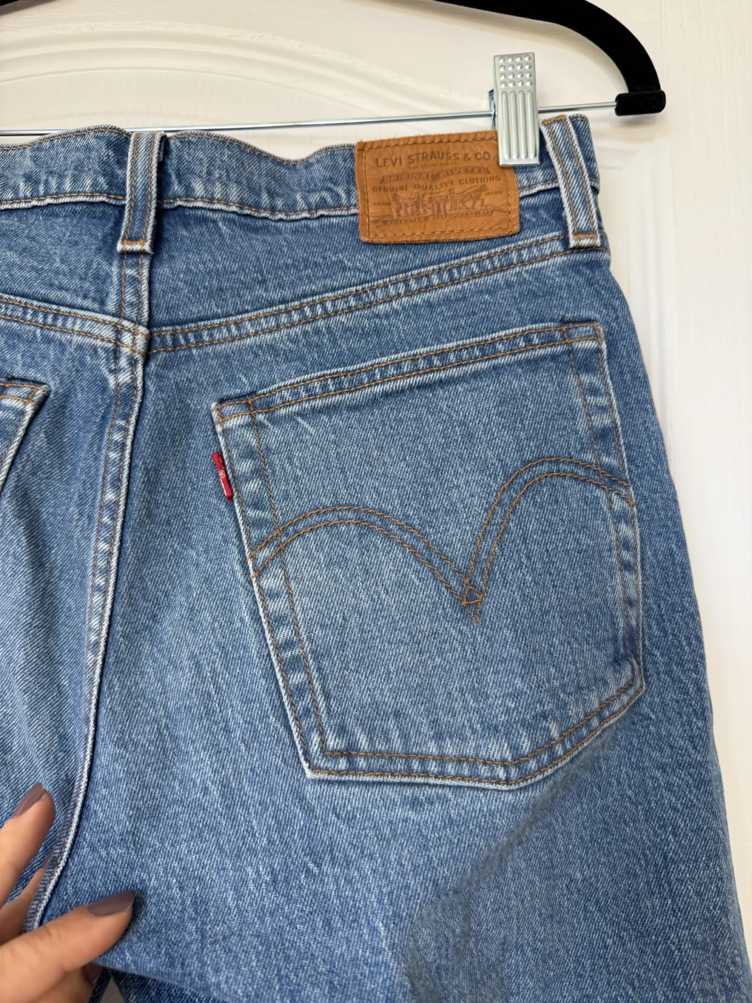 Image for Jean Levi’s Wedgie taille 26 bleu femme