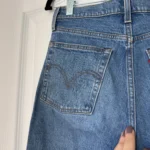 Thumbnail for Jean Levi’s Wedgie taille 26 bleu femme