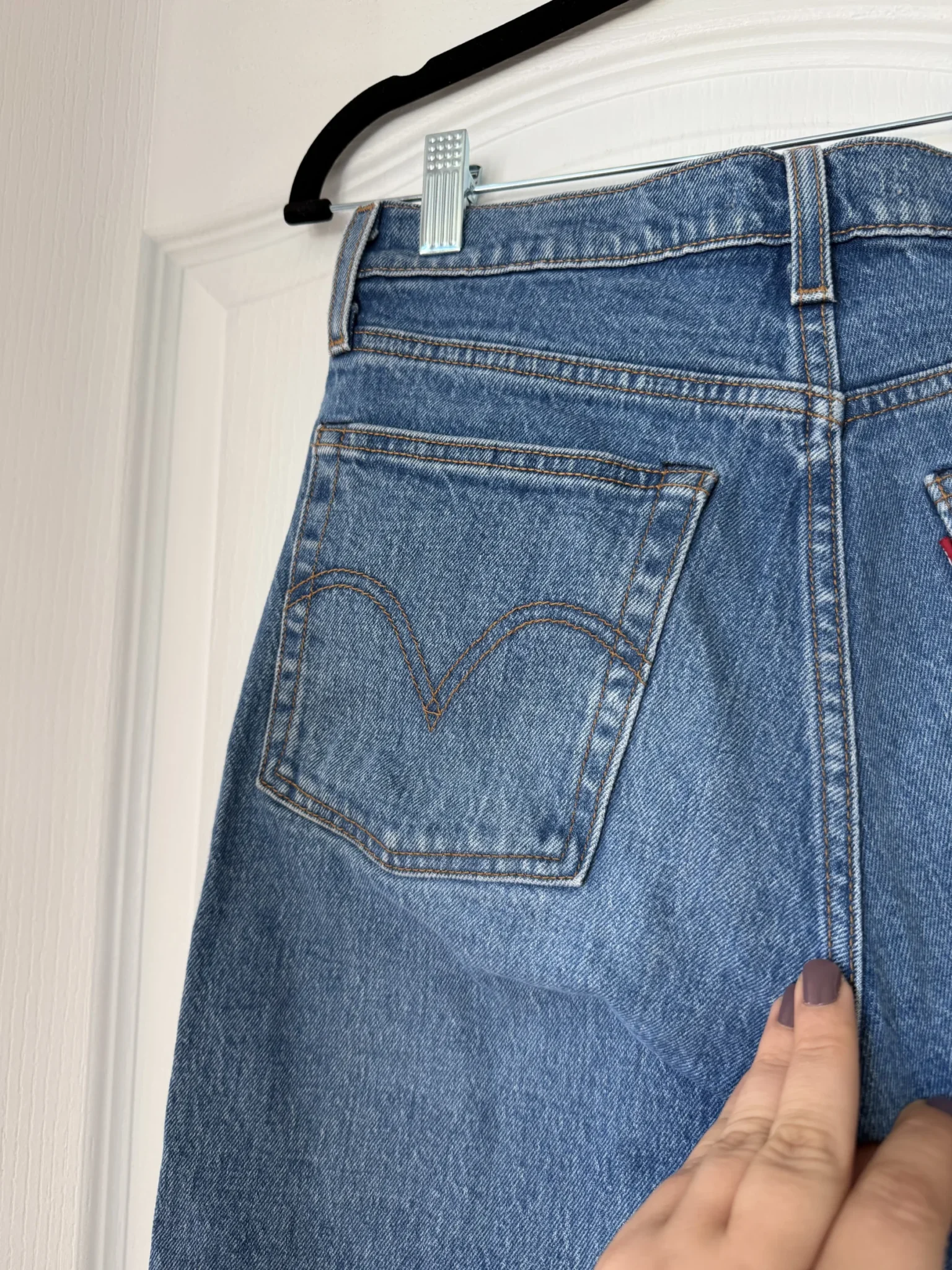 Image for Jean Levi’s Wedgie taille 26 bleu femme