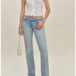 Thumbnail for Jean Reformation x Devon Lee Carlson Kenny Low-Rise Bootcut Jeans, size 25