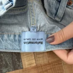 Thumbnail for Jean Reformation x Devon Lee Carlson Kenny Low-Rise Bootcut Jeans, size 25