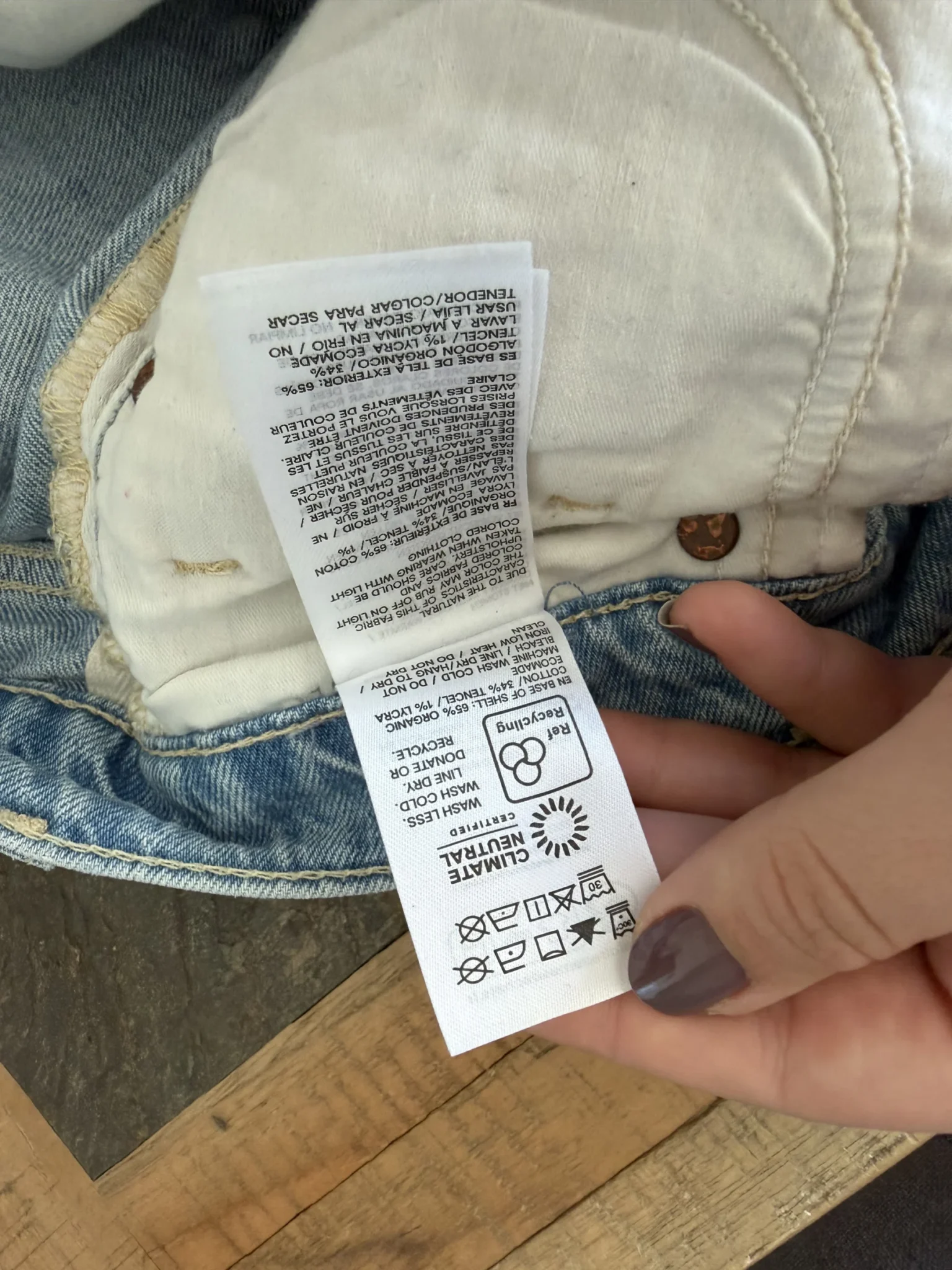 Image for Jean Reformation x Devon Lee Carlson Kenny Low-Rise Bootcut Jeans, size 25