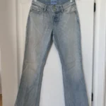 Thumbnail for Jean Reformation x Devon Lee Carlson Kenny Low-Rise Bootcut Jeans, size 25