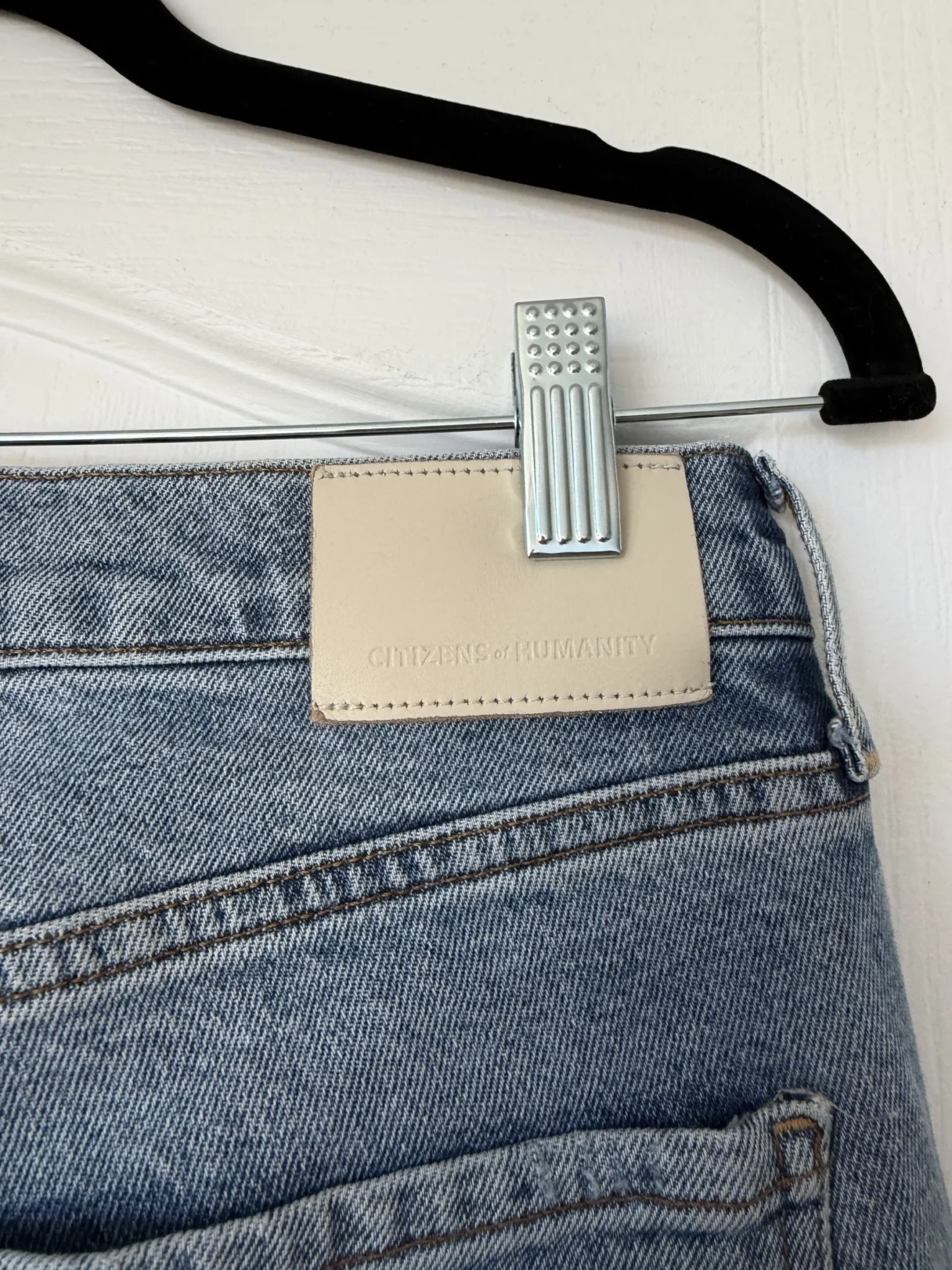 Image for Citizens of Humanity Charlotte Crop jeans, size 27, light blue