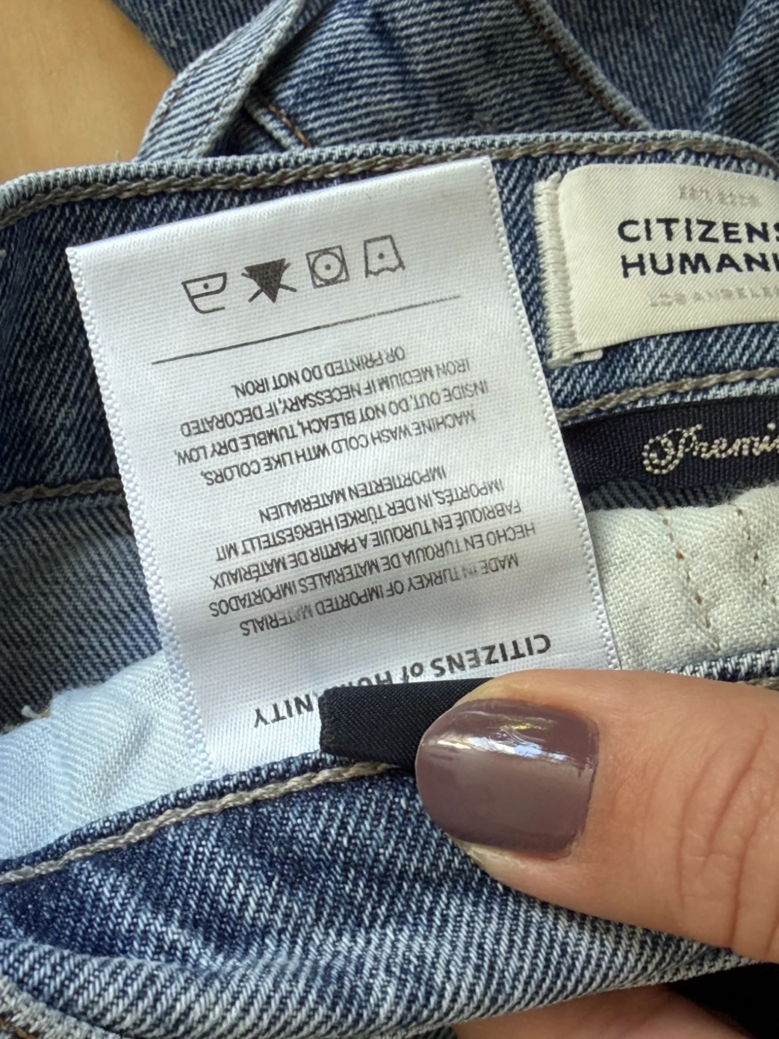 Image for Citizens of Humanity Charlotte Crop jeans, size 27, light blue