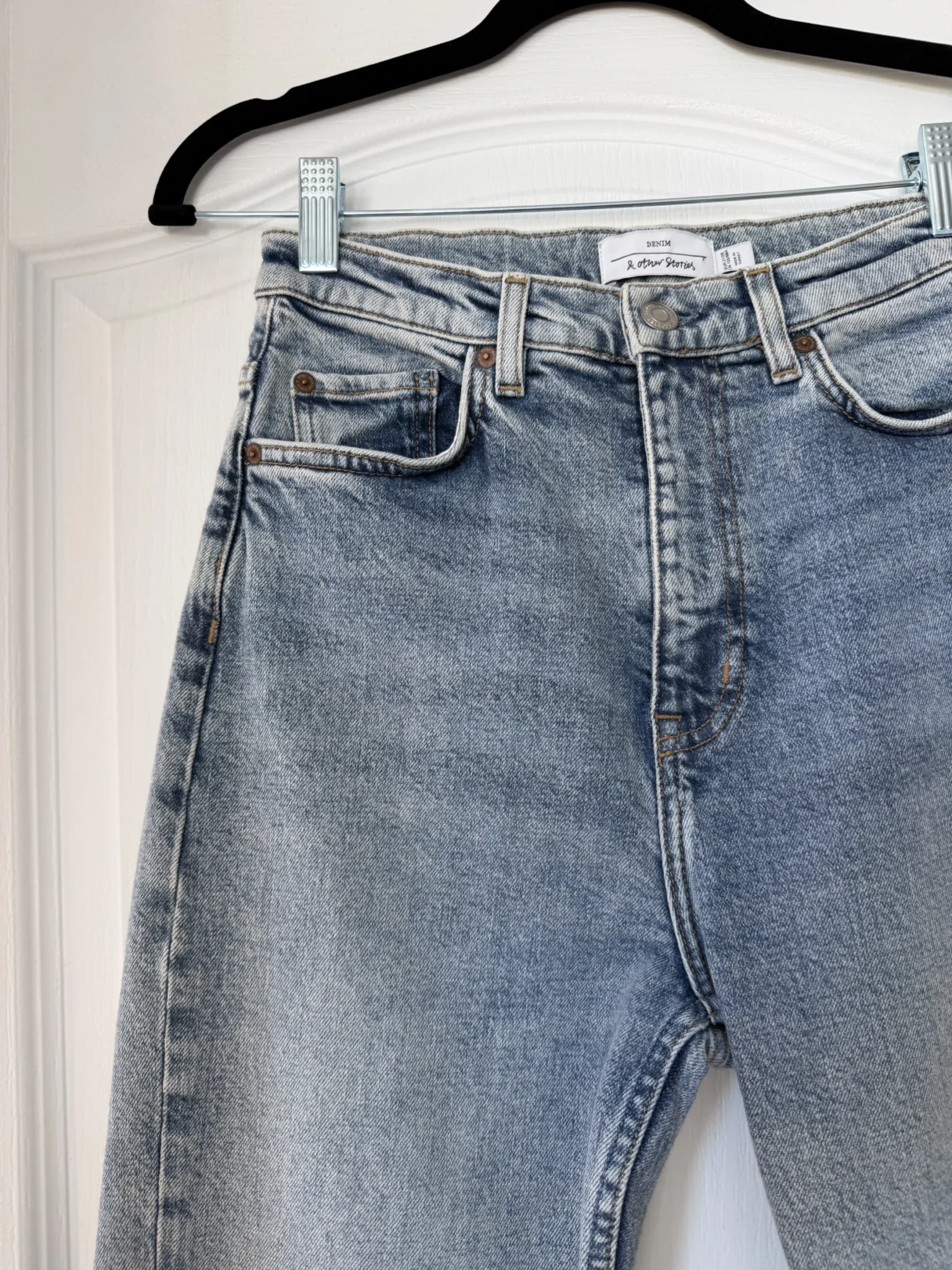 Image for Jean & Other Stories, light blue, size 27, straight-leg fit